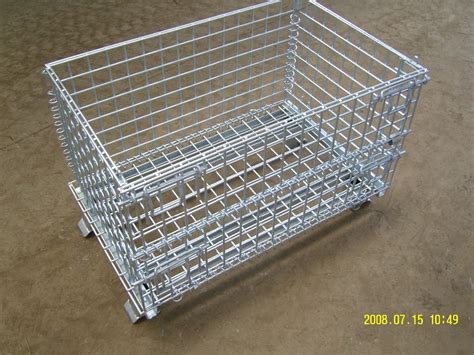 steel mesh tool box|metal mesh container.